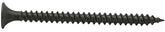 ProFIT 0280138 Screw, #7 Thread, 2 in L, Fine Thread, Bugle Head, Phillips Drive, Sharp Point, Phosphate